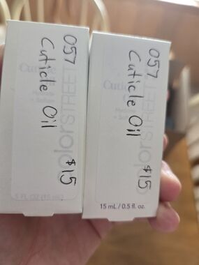 Color Street Cuticle Oil - White